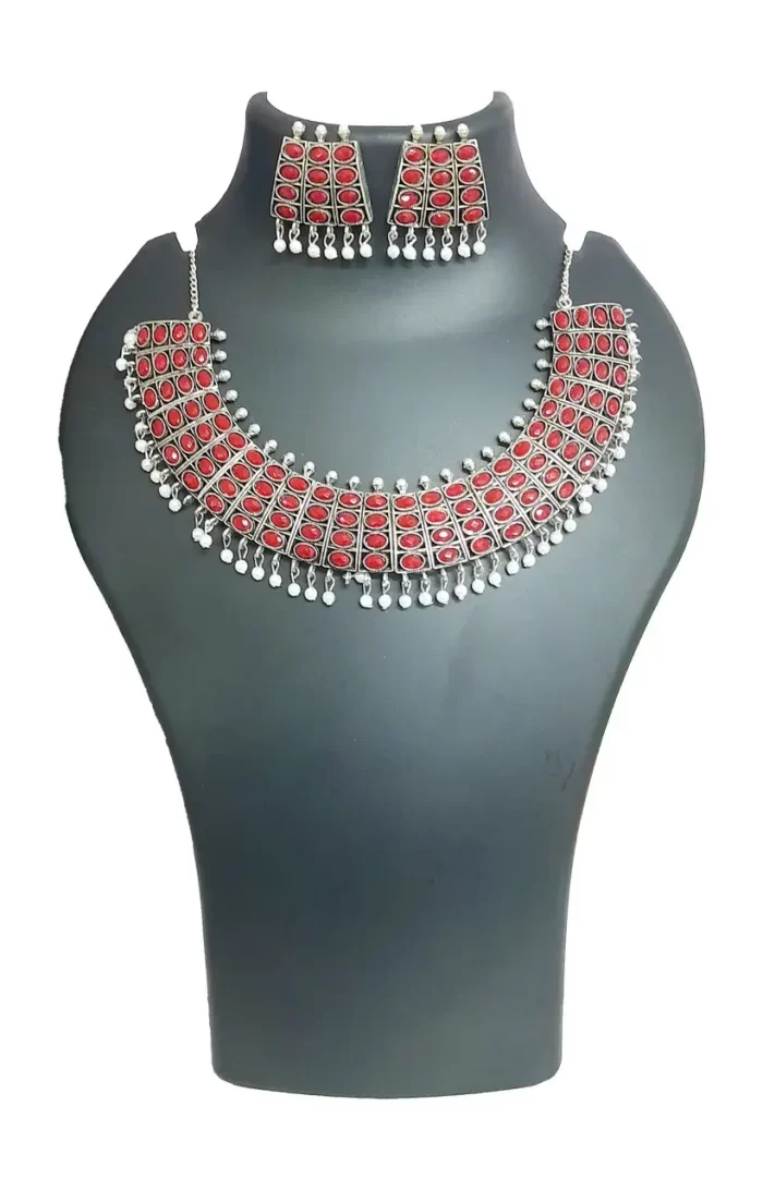 Trendy and Fancy Fashion Jewellery Design Necklaces Set for Women - FJN0011