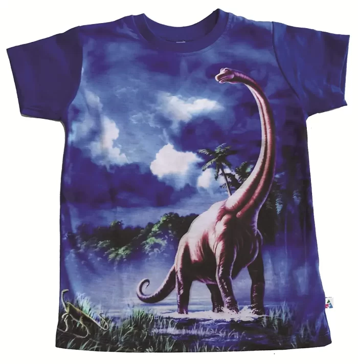 3D Print T Shirt Dinosaurs ( 1 - 4 Years )
