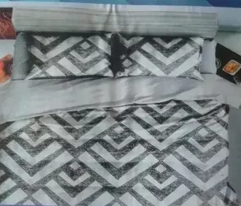Cotton Super Soft Double Bedsheet with 2 Pillow Covers - King Size - Shadow
