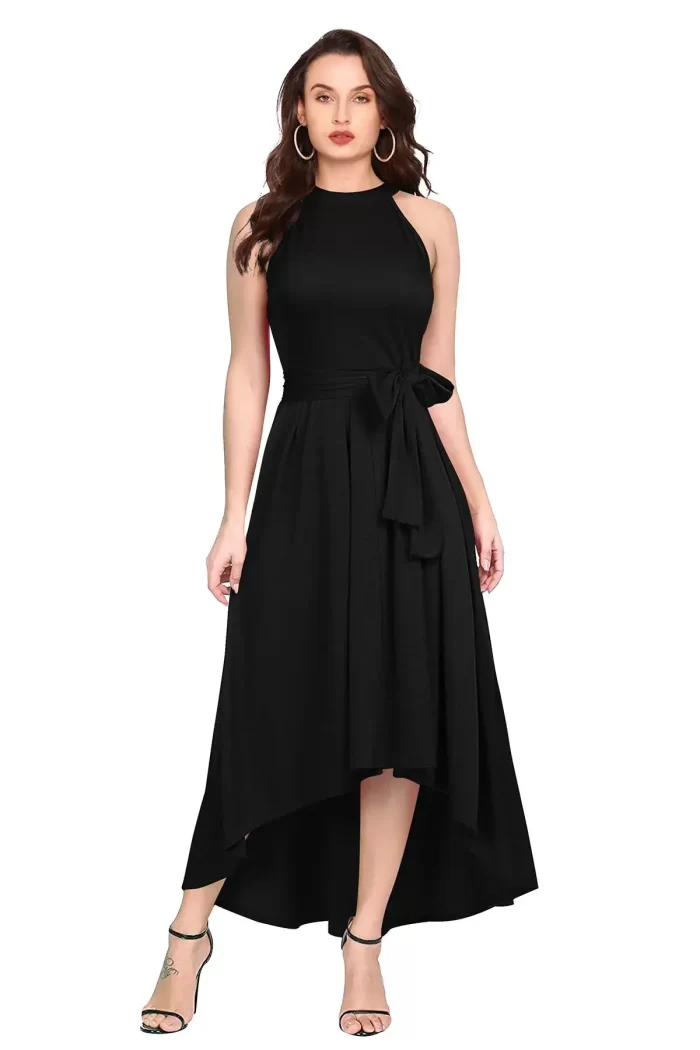 Women's Western Dress - Style Deltin Black