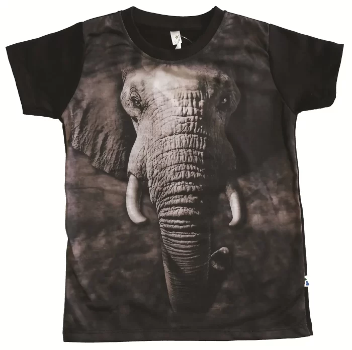 3D Print T Shirt Elephant ( 1 - 4 Years )