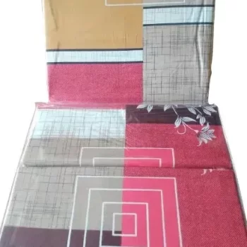 Cotton Super Soft Double Bedsheet with 2 Pillow Covers - King Size 90x95 inches - Galaxy