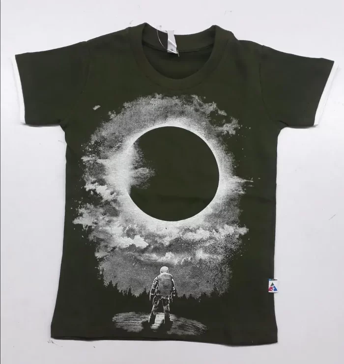 3D Print T Shirt Space ( 1 - 12 Years )