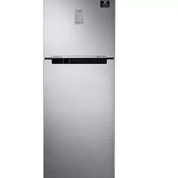 Samsung 253L 3 Star Inverter Frost Free Double Door Refrigerator (RT28T3743S8/HL Elegant Inox, Convertible)