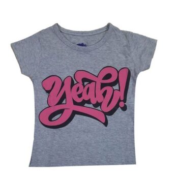 Girls T Shirts New Trendy Cotton Girls Grey TShirt 2-3 Years