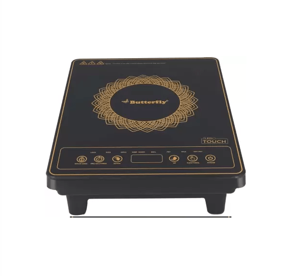 Butterfly TURBO TOUCH Induction Cooktop  (Black, Touch Panel)
