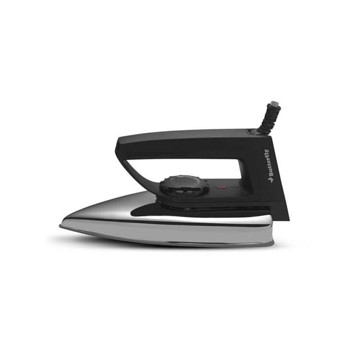 Butterfly Jet 750-Watt Dry Iron (Silver/Black)