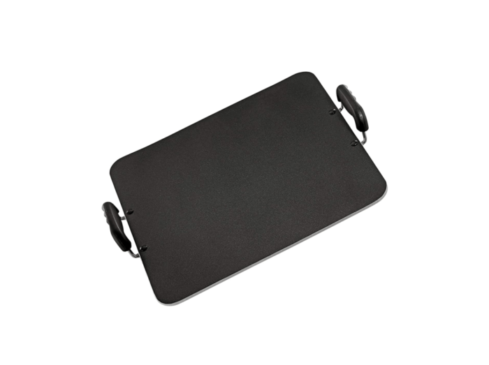 Butterfly Raga Square Non-Stick Aluminium Tawa, 35.5 cm, Black