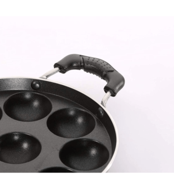Butterfly Raga Non-Stick Aluminium Paniyarakal, 20 cm, Black 7 CAV - Image 2