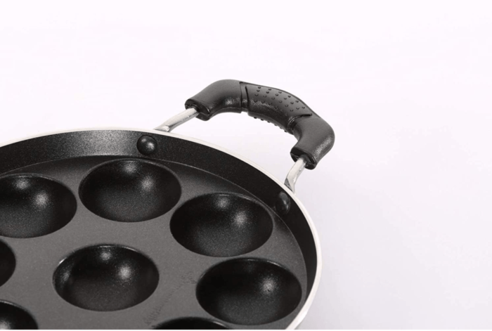 Butterfly Raga Non-Stick Aluminium Paniyarakal, 25 cm, Black 11 CAV - Image 2