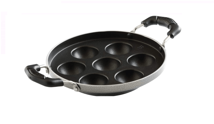 Butterfly Raga Non-Stick Aluminium Paniyarakal, 20 cm, Black 7 CAV