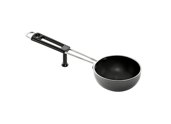 Butterfly Raga Non-Stick Aluminium Tadka Pan, 13 cm, Black - Image 2