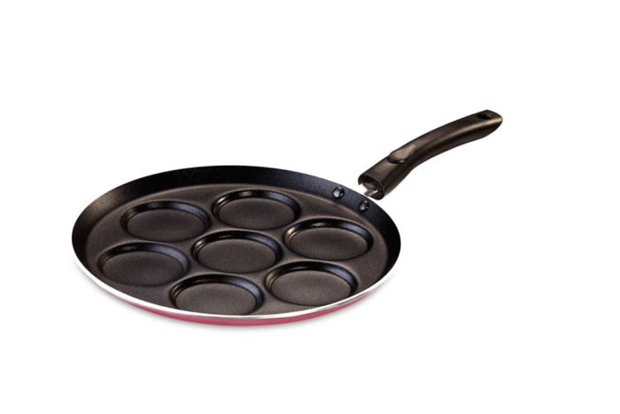 Butterfly Kroma Non-Stick Aluminium Snacker Pan, 26 cm, Maroon