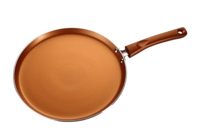 Butterfly Matchless Non-Stick Aluminium Fry Pan, 24 cm, Gold