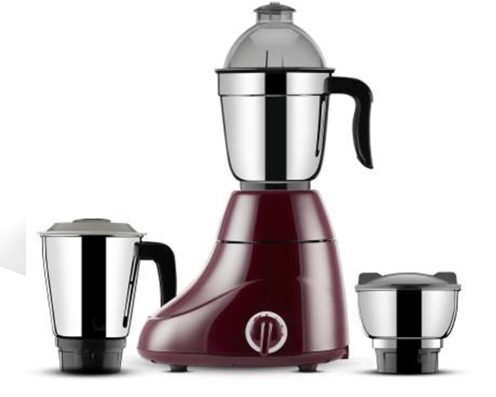 Butterfly Ivory Plus 750 W Juicer Mixer Grinder (3 Jars, Cherry Red)