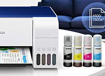 Epson L3215 Color A4 All in ONE Printer, White - Image 4