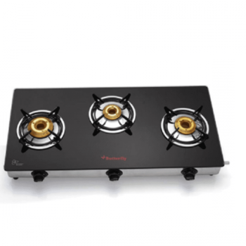 BUTTERFLY GAS STOVE RADIANT 3BURNER
