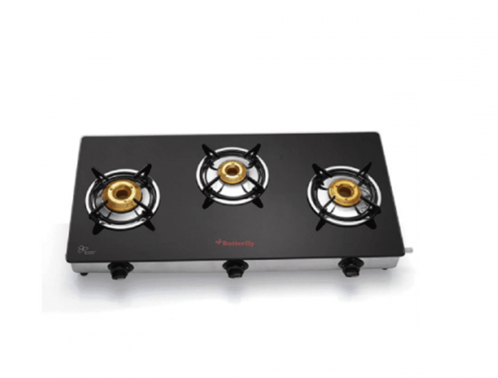 BUTTERFLY GAS STOVE RADIANT 3BURNER
