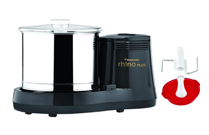 Butterfly Rhino Plus Wet Grinder, 2L (Grey) , 150W - Image 2
