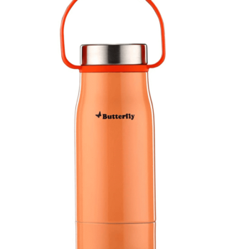 Butterfly Leisure Bottle Style Vacuum Flask, 500 ml, Blazy Orange