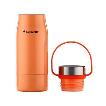 Butterfly Leisure Bottle Style Vacuum Flask, 500 ml, Blazy Orange - Image 2