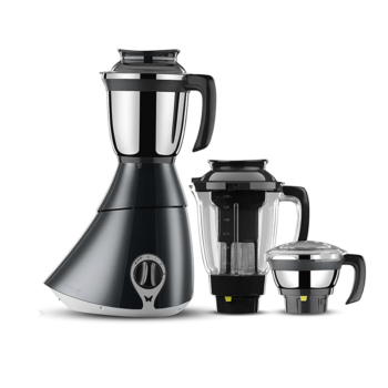 Butterfly Matchless 3J 750-Watt Mixer Grinder with 3 Jars (Grey)