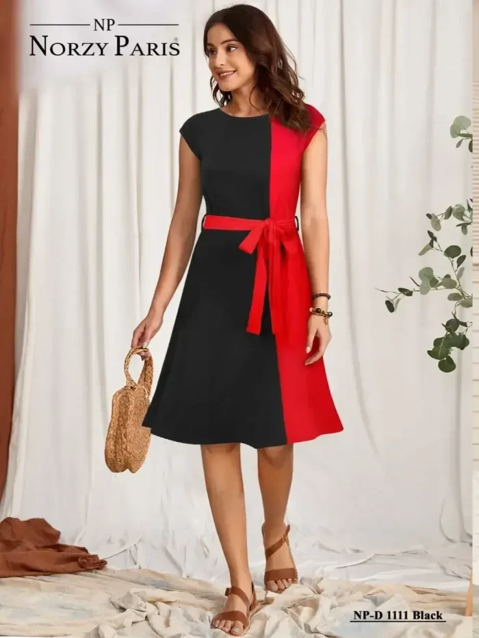 Women’s Stylish Western Designer Dress – Style Norzy Paris 1111