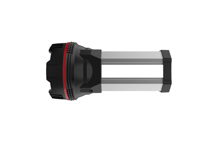 PHILIPS Blaze Multi-Functional Long Range LED Torch with Rechargeable Emergency Light (Black, Standard) - Image 2