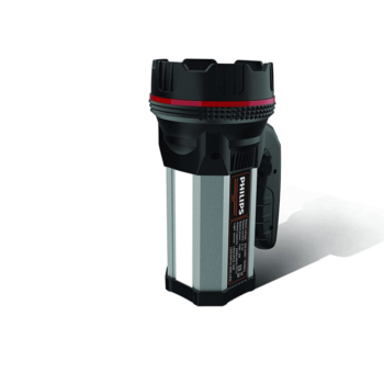 PHILIPS Blaze Multi-Functional Long Range LED Torch with Rechargeable Emergency Light (Black, Standard) - Image 3