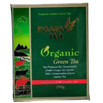 POABS Organic Green Tea from Nelliyampathy - 250 gm