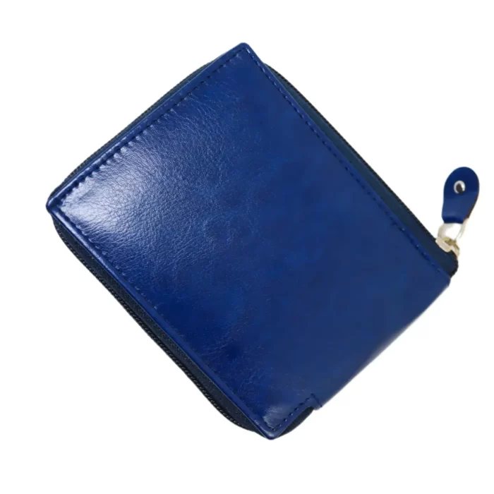 Tan Crunch Wallet - Blue