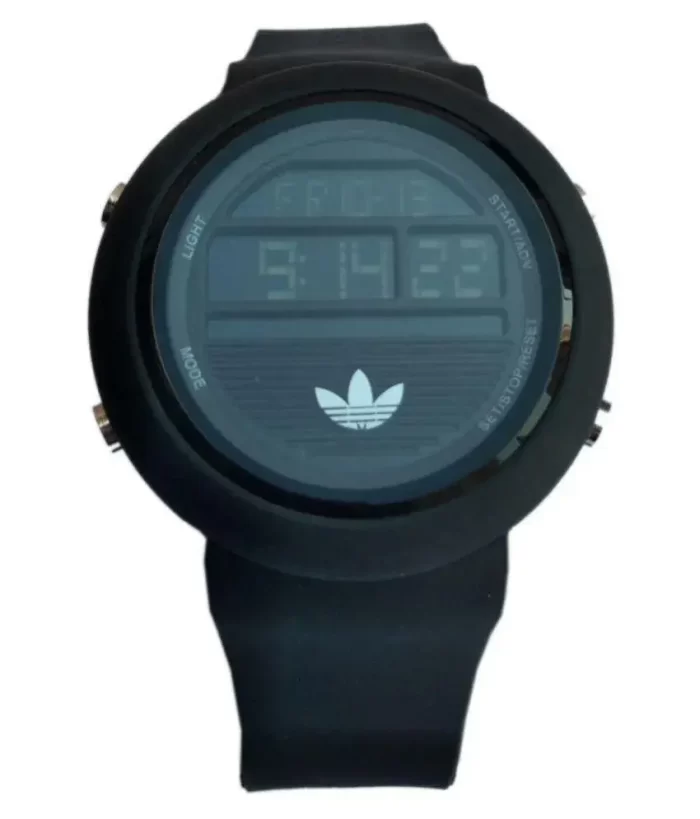 Digital wrist watch - Formal Design Stylish Black Dial Digital Watch - Image 2