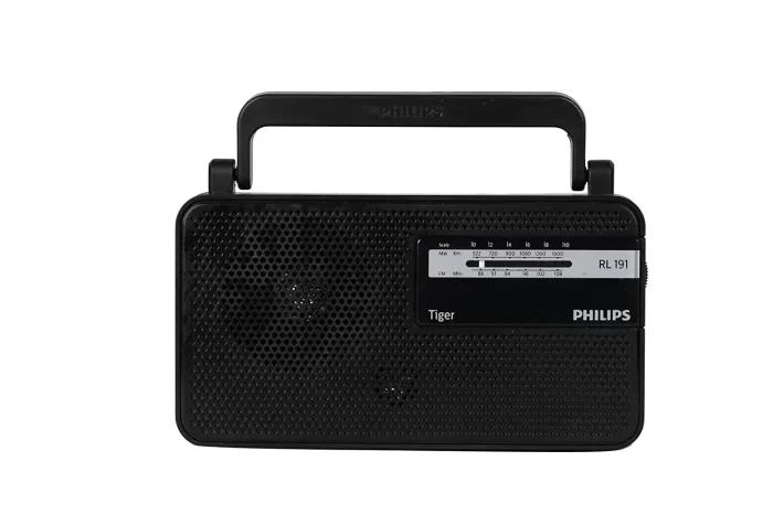 Philips Audio RL191/94 with MW/FM Bands 180mW RMS Sound output Radio with Battery And External 3V DC