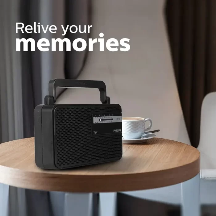 Philips Audio RL191/94 with MW/FM Bands 180mW RMS Sound output Radio with Battery And External 3V DC - Image 4