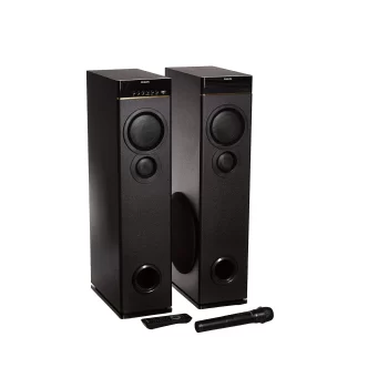Philips Audio SPA9080B Bluetooth Multimedia Tower Speakers (Black)