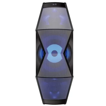 Philips Audio MMS2200B 2.1 Channel 100W Portable Bluetooth Party Speaker with Integrated Subwoofer & LED Light (Black) - Image 3