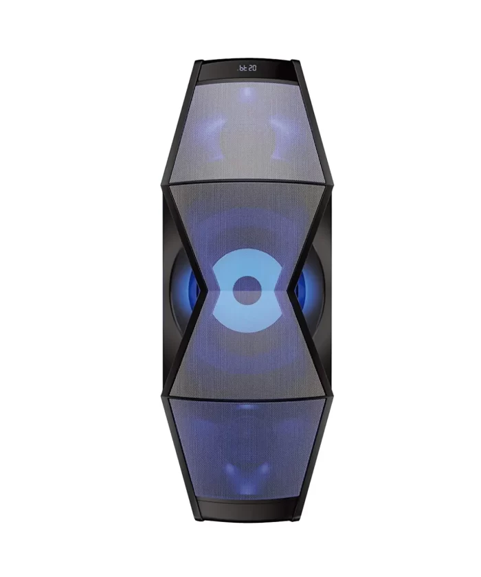 Philips Audio MMS2200B 2.1 Channel 100W Portable Bluetooth Party Speaker with Integrated Subwoofer & LED Light (Black) - Image 3