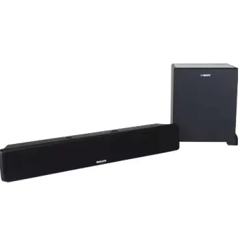 Philips DSP-475 U Soundbar Speaker with USB and FM (Black) - Image 2
