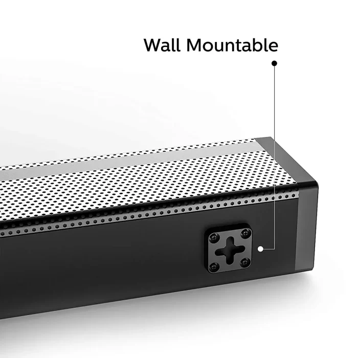 Philips Audio HTL4080/94 80w 5.0 Channel Wireless;HDMI soundbar Speaker,Black - Image 3