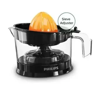 PHILIPS Citrus Press Juicer HR2788/00, Black & Transparent, Medium - Image 2