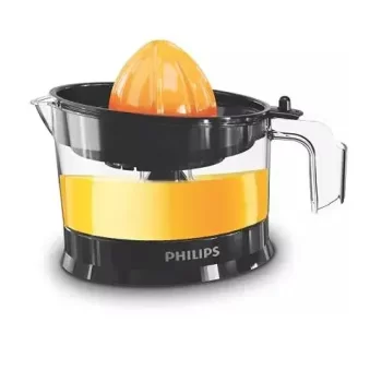 PHILIPS Citrus Press Juicer HR2788/00, Black & Transparent, Medium - Image 4