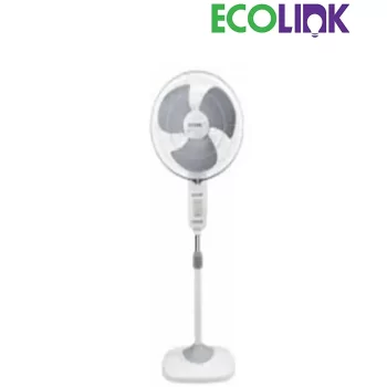 Ecolink Cruise Pedestal Fan - 400MM (Grey) From The House Of Philips Lighting