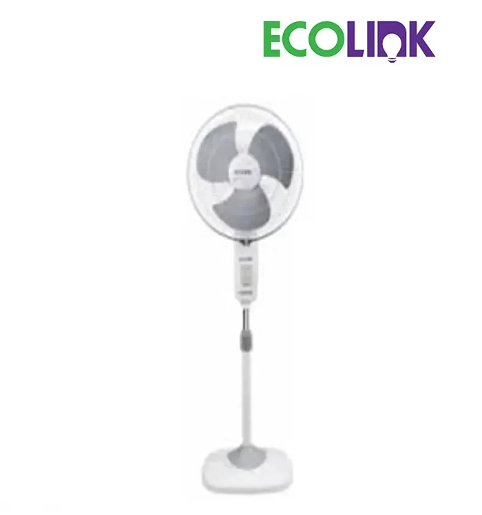 Ecolink Cruise Pedestal Fan - 400MM (Grey) From The House Of Philips Lighting