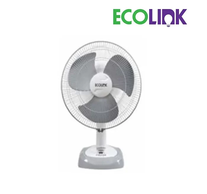 Ecolink Cruise Table Fan - 400MM (Grey) From The House Of Philips Lighting