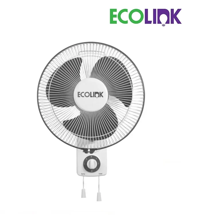 Ecolink Cruise Wall Fan - 400MM (Grey) From The House Of Philips Lighting
