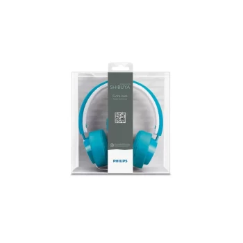 Philips SHL5205BL/10 CitiScape On-Ear Headphone with in-Line Mic (Blue) - Image 3
