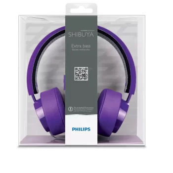 PHILIPS SHL5205PP Wired Headset ( Purple) - Image 3