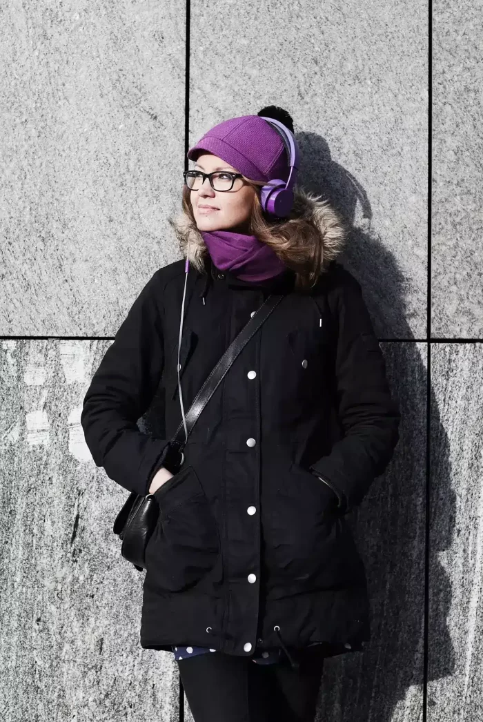 PHILIPS SHL5205PP Wired Headset ( Purple) - Image 2