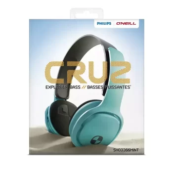 Philips O'Neill Cruz SHO3300MINT/00 On-Ear Headband Headphone (Green) - Image 2