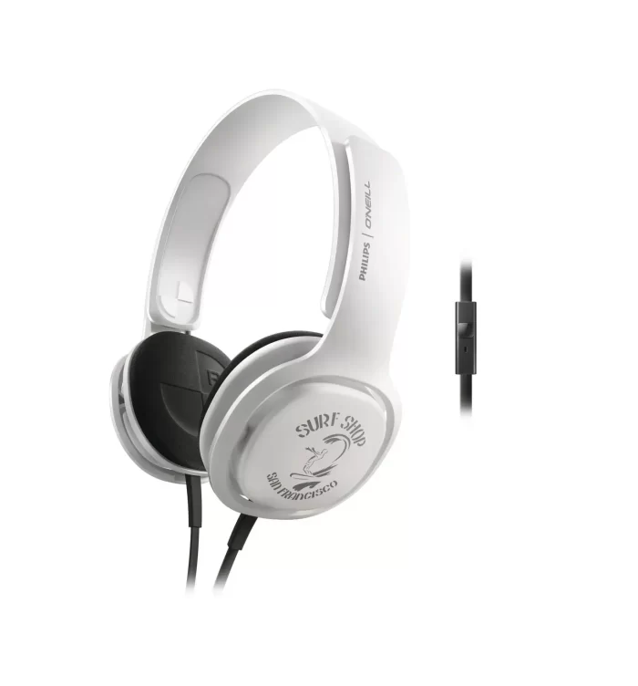 Philips SHO3305 STKR Over-Ear Headphone (White)